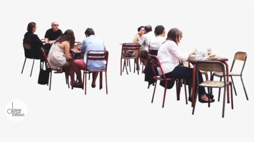 People Sitting At A Table Png - People Sitting Table Png, Transparent Png, Transparent PNG