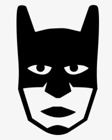 Batman Head Png - Batman Coloring Pages For Kids, Transparent Png ...