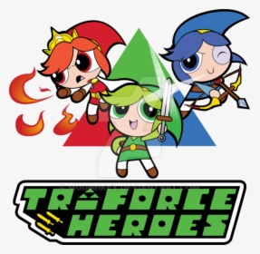 Transparent Triforce Png - Power Puff Girl Style, Png Download, Transparent PNG