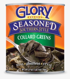 Seasoned Collard Greens - Glory Mustard Greens, HD Png Download, Transparent PNG