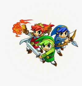 Tri Force Heroes Link , Png Download - Link Zelda Triforce Heroes, Transparent Png, Transparent PNG