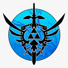 Jpg Black And White Library Triforce Willow Tree Designs - Master Sword Designs Tattoo, HD Png Download, Transparent PNG