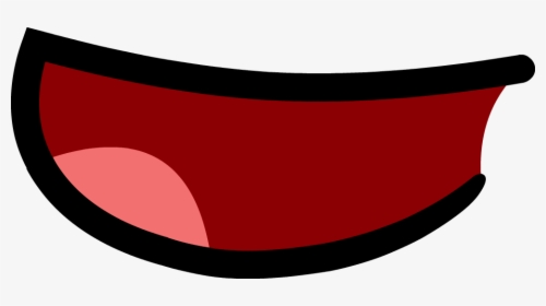 Smile Mouth Png - Bfdi Mouth, Transparent Png, Transparent PNG