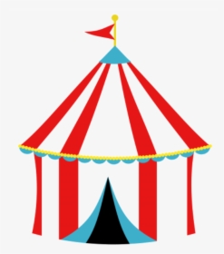 Tent Carnival Circus Clip Art - Transparent Background Circus Clipart, HD Png Download, Transparent PNG