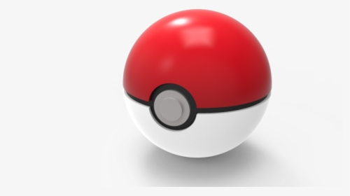 3d Pokeball Png - Pokemon Ball 3d Png, Transparent Png, Transparent PNG