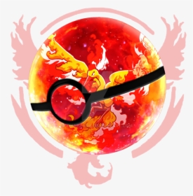 Collection Of Free Pokeball Vector Pokemon Go Team - Team Valor Pokemon Go, HD Png Download, Transparent PNG
