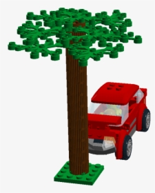 Tree Car Crash Clipart - Construction Set Toy, HD Png Download, Transparent PNG