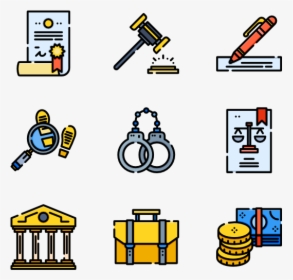 Law And Justice - Work Ethic Icons, HD Png Download, Transparent PNG
