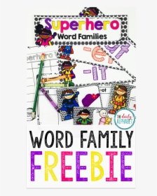 Word Families Help Students To Identify Familiar Chunks, HD Png Download, Transparent PNG