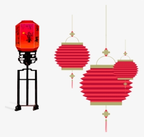 Chinese New Year Light - Lồng Đèn Trung Thu Png, Transparent Png, Transparent PNG