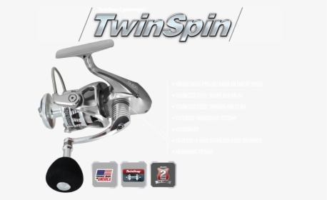 Twinspin - Fishing Reel, HD Png Download, Transparent PNG