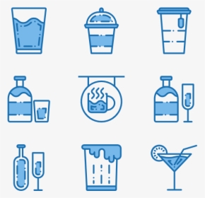 Drinks And Beverages - Icon, HD Png Download, Transparent PNG