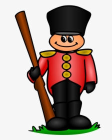 Transparent Soldier Clipart - British Soldier Cartoon Drawing, HD Png Download, Transparent PNG