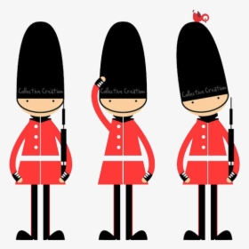 London Soldier Png - Buckingham Palace Guard Cartoon, Transparent Png, Transparent PNG