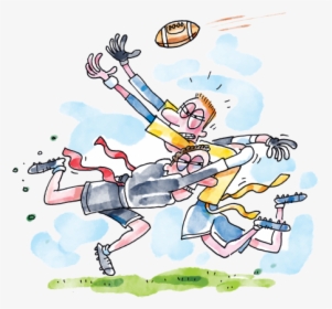 Flag Football Caetoon, HD Png Download, Transparent PNG