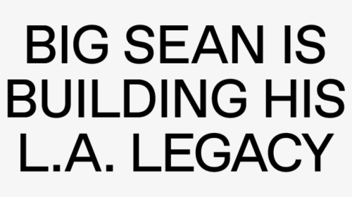 Big Sean Is Building His L - Oval, HD Png Download, Transparent PNG
