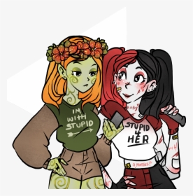Poison Ivy And Harley Quinn Ship, HD Png Download, Transparent PNG