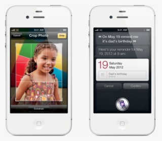 Iphone 4s - Iphone 4s Siri Png, Transparent Png, Transparent PNG