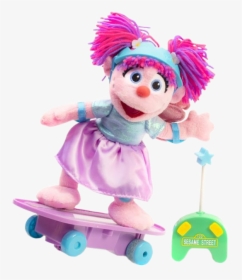 Abby Cadabby Learn To Skate 11” Plush With Remote Control - Careful Abby Sesame Street, HD Png Download, Transparent PNG