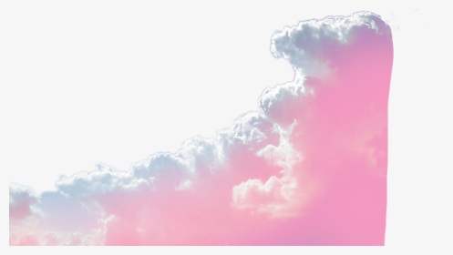 #border #edge #pink #aesthetic #pastel #clouds #sky, HD Png Download, Transparent PNG