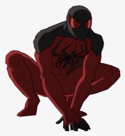 Drawn Spiderman Ultimate Spiderman - Ultimate Spiderman Scarlet Spider Spiderman, HD Png Download, Transparent PNG