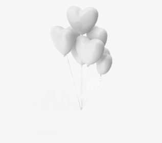 #ftestickers #white #balloons #heart #freetoedit - Balloon, HD Png Download, Transparent PNG