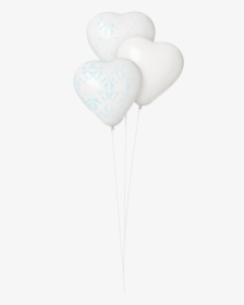 White Heart-shaped Balloon Png Download - Heart, Transparent Png, Transparent PNG