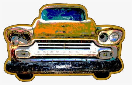 Old Chevy Truck Headlights, HD Png Download, Transparent PNG
