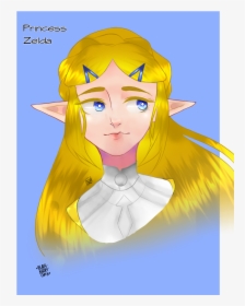 [repost] Princess Zelda - Illustration, HD Png Download, Transparent PNG