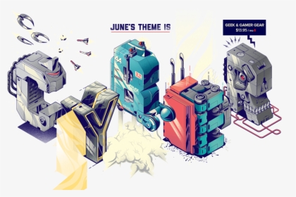 Robotique Typographie, HD Png Download, Transparent PNG