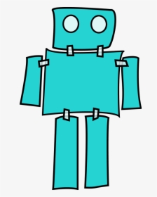 Vector Clip Art - Cartoon Robot, HD Png Download, Transparent PNG