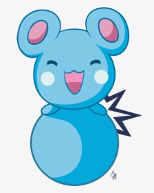 Azurill Yay By Exceru-hensggott Azurill Best Pokemon - Draw Azurill, HD Png Download, Transparent PNG
