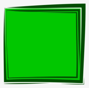 Green Frame, Frame, Background, Album, Border, Design - Hình Vuông Màu Xanh Lá Cây, HD Png Download, Transparent PNG
