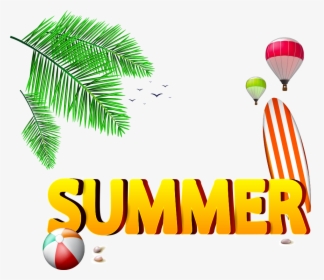 Fonts Summer Ball Beach Png File Hd Clipart - Clipart Summer Beach Ball Png, Transparent Png, Transparent PNG
