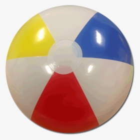 Red Blue Yellow Beach Ball Clipart , Png Download - Beach Ball, Transparent Png, Transparent PNG