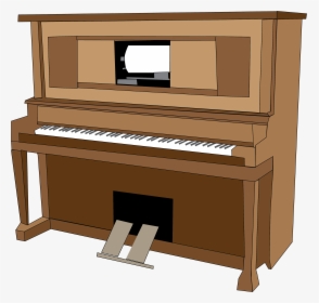 Transparent Piano Clip Art - Player Piano Clipart, HD Png Download, Transparent PNG