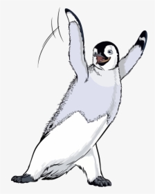 Transparent Cute Penguin Clipart - Mumble Clipart, HD Png Download, Transparent PNG
