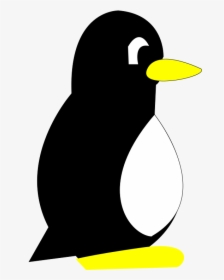 Penguin Clip Art Download - Penguin Cartoon Side View, HD Png Download, Transparent PNG