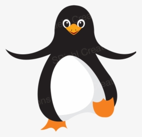 Penguin Clipart Waddle Graphics Illustrations Free - Ocean Animals Penguin Cartoon, HD Png Download, Transparent PNG