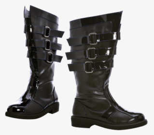Banded Combat Boots - Leather Boots Armor Fantasy, HD Png Download, Transparent PNG