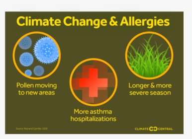 Allergies From Climate Change, HD Png Download, Transparent PNG