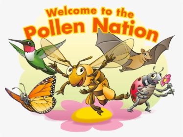 Pollennationcrew Welcome 700px - Cartoon, HD Png Download, Transparent PNG
