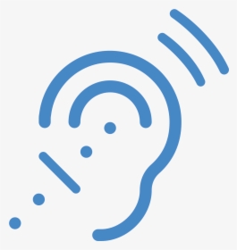 Ear Icon Png - Transparent Background Ear Icon Png, Png Download, Transparent PNG
