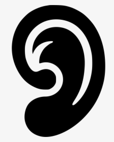 Ear Hearing Otolaryngology Deaf Pinna - Circle, HD Png Download, Transparent PNG