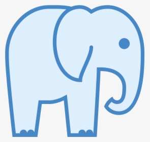 Mammoth Vector Elephant Ear - Indian Elephant, HD Png Download, Transparent PNG