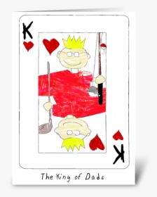 King Of Dads Greeting Card - Illustration, HD Png Download, Transparent PNG