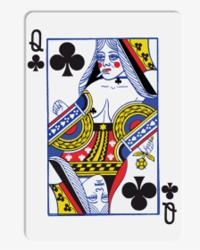 Bicycle Queen Of Clubs, HD Png Download, Transparent PNG