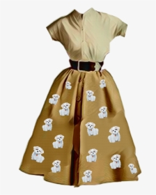 Transparent Poodle Skirt Clipart - Gown, HD Png Download, Transparent PNG
