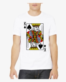 Standard White King Of Spades - Playing Card Front Png, Transparent Png, Transparent PNG
