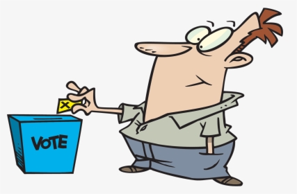 Transparent Ballot Box Png - Voting Cartoon, Png Download, Transparent PNG